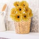 20 Flores Artificiais de Gérbera Haste Flexível (55cm) Decoração Modernas para Ambientes Internos -DE0825 20 Flores Artificiais de Gérbera Haste Flexível (55cm) Decoração Modernas para Ambientes Internos -DE0825
