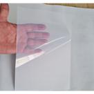 20 Folhas Adesivas Vinil Semi-Transparente (Leitoso) p/Jato De Tinta A4