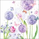 20 Guardanapos Decoupage Ambiente Flores e Borboleta