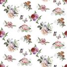 20 Guardanapos Decoupage Ambiente Flores Pássaros Borboleta