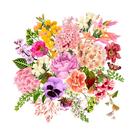 20 Guardanapos para Decoupage Ambiente Flower Bouquet