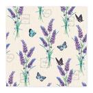 20 Guardanapos para Decoupage Ambiente Lavender With Love Cream