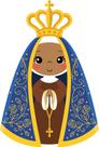 20 Ímãs de geladeira Nossa Senhora Aparecida 4,5x6,5cm aproximadamente