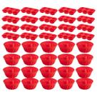 20 Kit Forma Cupcake + Forma Espiral Sortida Pudim Silicone