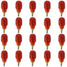 20 Lampadas Pisca Titan Twister Cb300 Esmagada Ambar 12v/15w