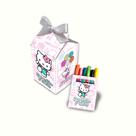 20 Lembrancinha Caixinha Massinha Personalizada Hello Kitty