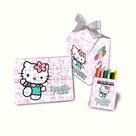 20 Lembrancinha Caixinha Quebra Cabeça Massinha Personalizada Hello Kitty