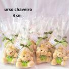 20 lembrancinhas ursa chaveiro verde