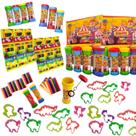 20 Massinha de Modelar + 20 Bolha de Sabao + 20 Cortador Kit Festa Aniversario Prenda Lembracinha