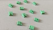 20 Mini Jumpers 1x2 2.54mm Verde 20 Mini Jumpers 1x2 2.54mm Verde