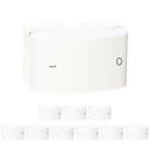 20 Módulo Interruptor Bipolar Paralelo 10a - Schneider - 10 A - 250v - Branco