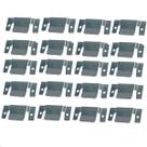 20 Pares Conector Cabeceira Sofá Painel Tvs União Encaixe Aço Galvanizado