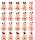 20 pc bico corte longo plasma tocha pt31 pt3008 cut 40/50/60