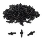 20 PÇ Micro União Conector com Rosca e Ranhura para Microtubo 4 a 5 mm