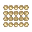 20 Pcs Disco Desbaste Diamantado Rebolo Turbo 115 X 22,23 Mm