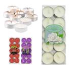 20 Peças Mini Vela Aromática Colorida Refil Lamparina 20 Peças Mini Vela Aromática Colorida Refil Lamparina