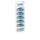 20 Pilhas Baterias Elgin 12v A23 Controle Portão Alarme