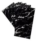 20 Placas Adesiva Parede Piso Painel Mármore Preto Vinílico Premium Autocolante 3d Lavavel 30x60cm