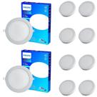 20 Plafon Led 6w Embutir Philips 3000k IP20 Redondo 400lm 20 Plafon Led 6w Embutir Philips 3000k IP20 Redondo 400lm