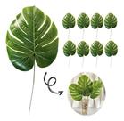 20 Planta Artificial Costela De Adão Folhas Decoração Jardim