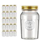 20 Pote Americano Mantimento Café Vidro Vintage 1,5L Nadir