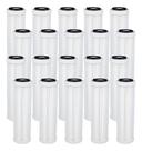 20 Refil Filtro Água Plissado Lavável 10 X 2 1/2 25 Micras Branco