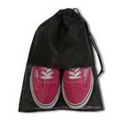 20 Sacos Para Sapatos / Porta Sapato Preto 36x28cm C/ Visor
