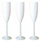 20 Taça Espumante Plástico Resistente - 140ml