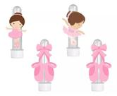 20 Tubetes 3d Personalizado Lembrancinha Bailarina