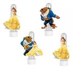 20 Tubetes 3d Personalizado Lembrancinha Bela e a Fera