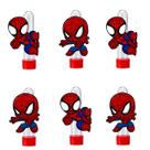 20 Tubetes Personalizado Lembrancinha Homem Aranha Baby