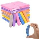 20 Un Lixa Para Unhas Bumerangue Polidora Profissional Grão 100/180