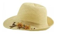 20 X Chapéu Feminino Com Flor Decoradas Praia Verão Viseira