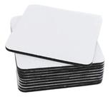 200 bolacha de chopp quadrada em neoprene branco sublimação