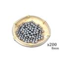 200 Esfera de Aço Inox Cromada 8mm Rolamento