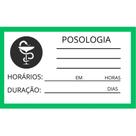 200 Etiquetas Adesivas Para Medicamentos / Posologia F:161 200 Etiquetas Adesivas Para Medicamentos / Posologia F:161