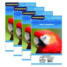 200 folhas papel foto 135g glossy masterprint
