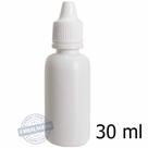 200 Frasco Plástico 30ml Conta gotas Branco - Ref 14804