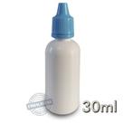 200 Frasco Plástico 30ml Conta gotas Branco - Ref 14804