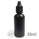 200 Frasco Plástico 30ml conta gotas Preto - Ref 14808