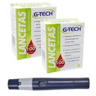 200 Lanceta Glicose Agulha Glicemia + 1 Caneta Lancetadora 200 Lanceta Glicose Agulha Glicemia + 1 Caneta Lancetadora