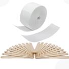 200 palito largo depilação + 100 mts rolo papel de depilação