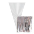 200 Saco Cone para Lembrancinha 14x22,5cm com Fecho