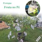 200 Saco Organza Protege Fruta No pé Lavável p/ fruta 10x15