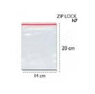 200 Sacos Saquinho Zip Lock 14x20cm Plastico de qualidade