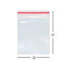 200 Sacos Saquinho Zip Lock Hermético 12x17cm Plastico