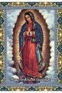 200 Santinho N S de Guadalupe (oração no verso) - 7x10 cm