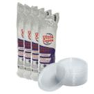 200 tampas p/ copo de isopor 180ml sem furo pp ultra