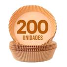 200 Unidades Formas Descartáveis para Assar Cozinhar Antiaderente para Airfryer