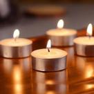 200 Velas Estilo Rechaud Com Suporte Em Alumínio Envio já